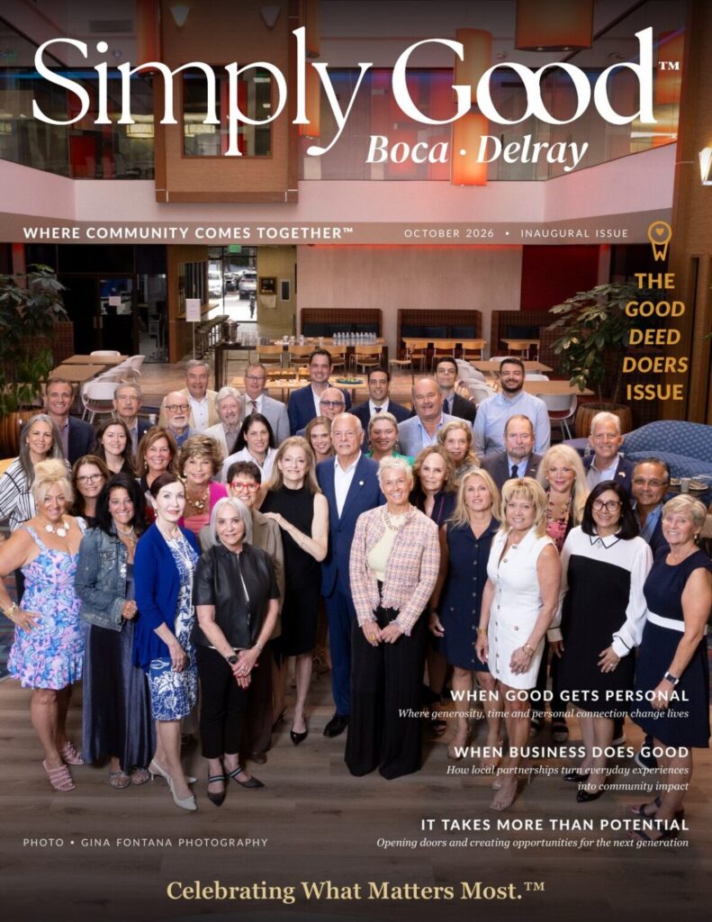 Simply Good Boca Delray October 2026 cover